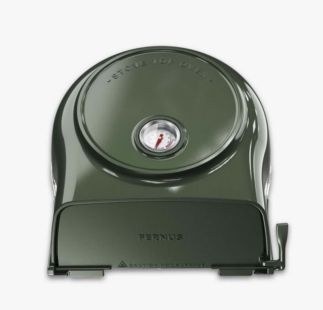 Fernus Stovetop pizza-oven Duck Green - Fernus&Friends